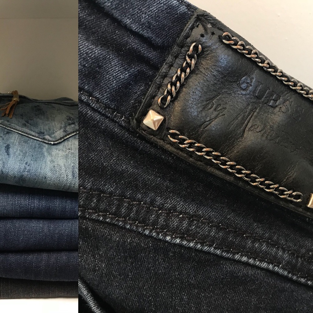 Guess by Marciano stretch skinny jeans.